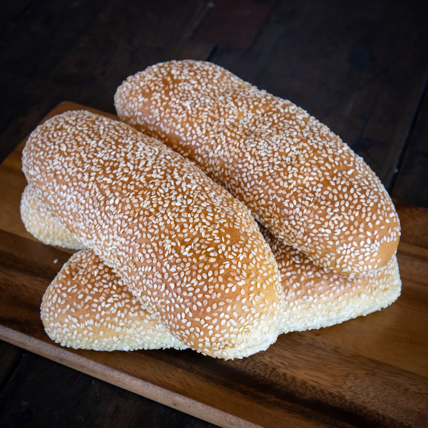 American Brioche Sesame Hoagie - 4 Pack