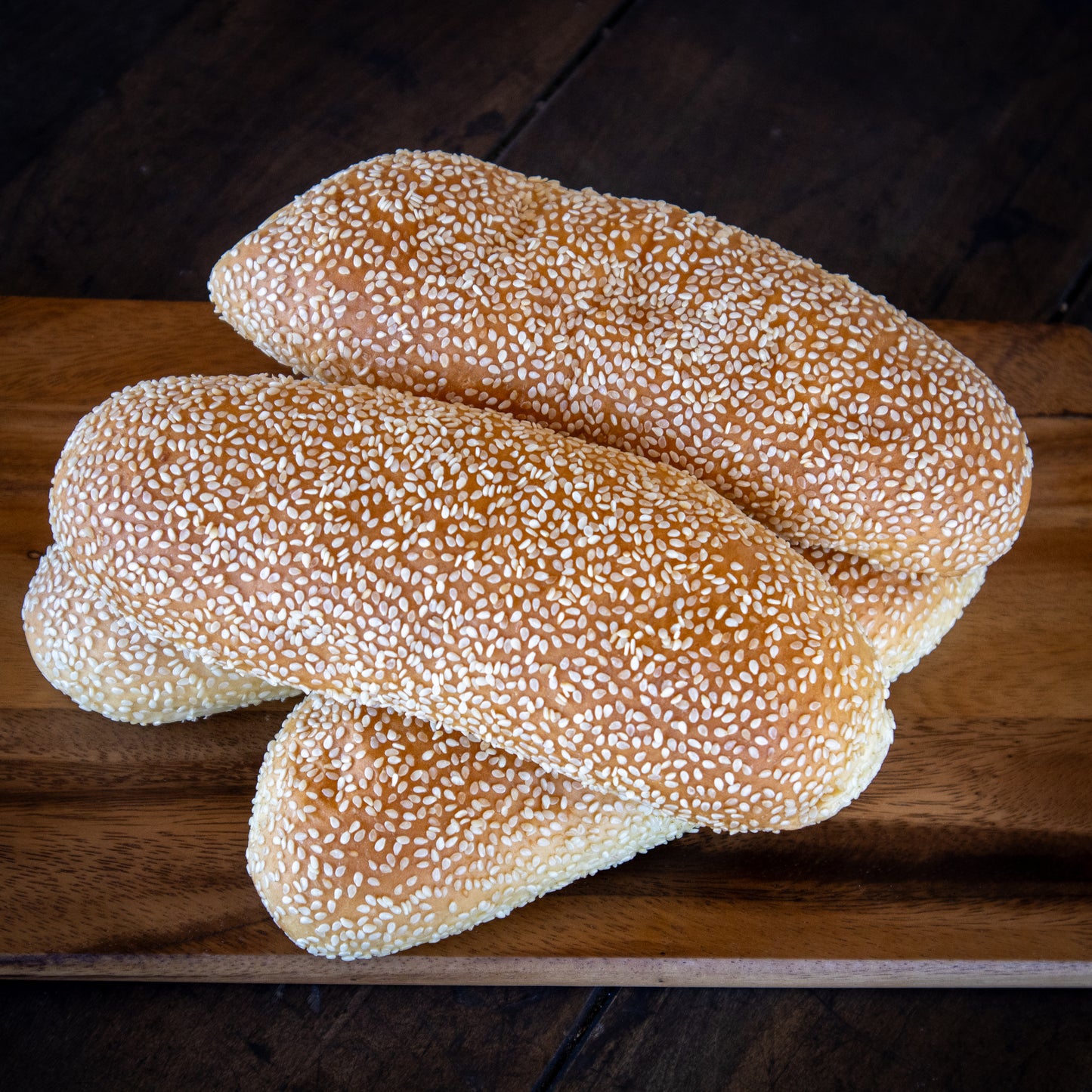 American Brioche Sesame Hoagie - 4 Pack