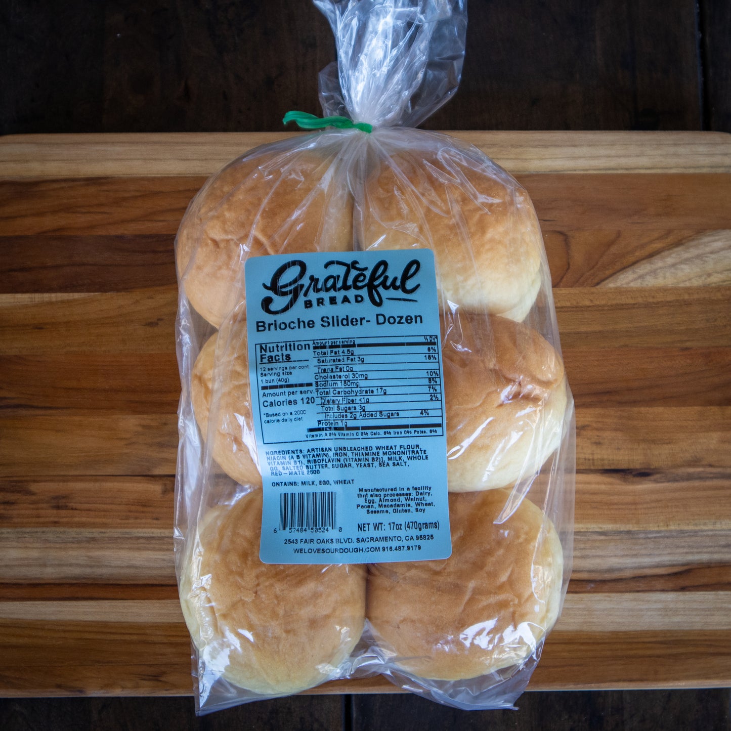 Brioche Sliders - Dozen