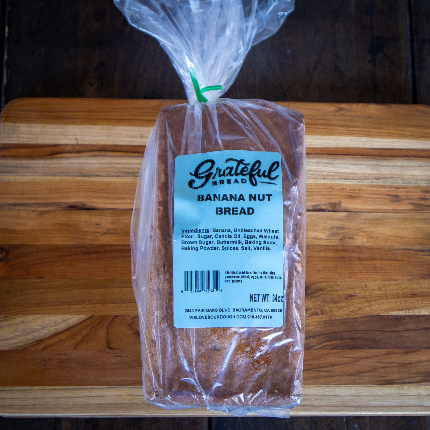 Banana Nut Bread - Large (34oz)