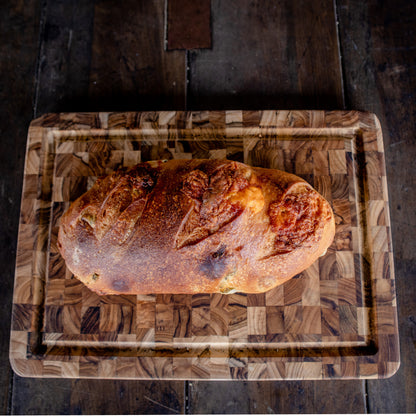 Jalapeño Cheddar Sourdough Batard