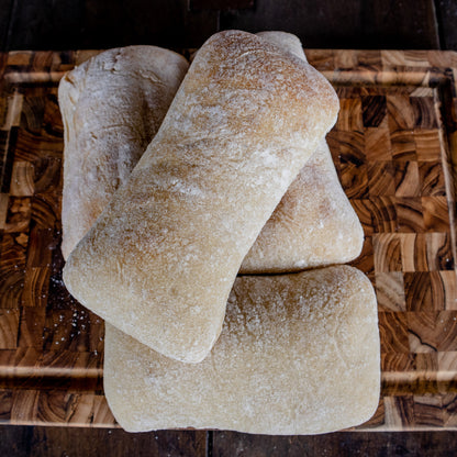 Ciabatta Bun - 4 Pack