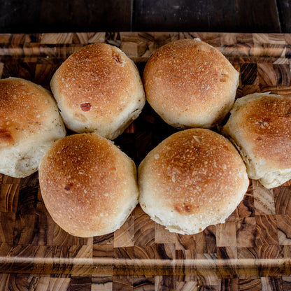 Garlic Asiago Rolls - 6 Pack